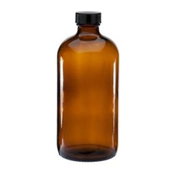 The Apothecary Boston Glass Bottle with Cap 125ml