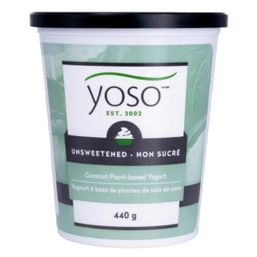 Yoso Cultured Coconut Yogurt Alternative - Unsweetened
