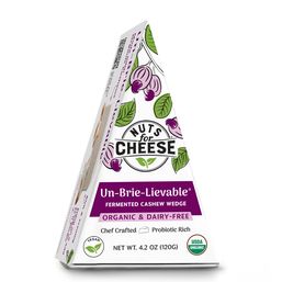 Nuts for Cheese Fermented Cashew Product - Un-Brie-Lievable Cheese