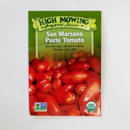 High Mowing Organic Seeds San Marzano Paste Tomato