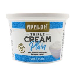 Avalon Triple Cream Probiotic Yogurt - Plain