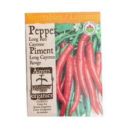 Aimers Organics Hot Long Red Cayenne Peppers
