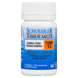 Martin & Pleasance Schuessler Tissue Salts General Tonic Comb 12