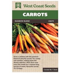 West Coast Seeds Seeds - Rainbow Blend Carrots