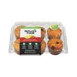 Nature's Flair Lemon Cranberry Muffins 6Pk