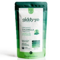 Giddy Yoyo Chlorella Tabs 180g - Organic