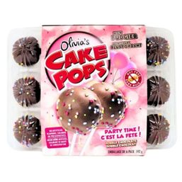 Olivia's Cake Pops Cake Pops Double Chocolate, 6 Pack