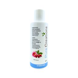 Pure Creations Hydrating, Hyaluronic Face & Body Moisturizer