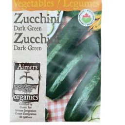 Aimers Organics Dark Green Zucchini