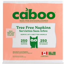 Caboo Bamboo and Sugarcane Paper Napkins