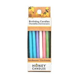 Honey Candles Birthday Candles - Pastel