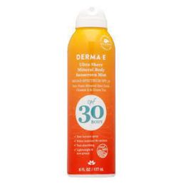 Derma E Ultra Sheer Mineral Spray SPF30