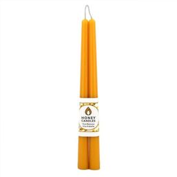Honey Candles Taper Pair - Natural 12 inch