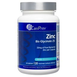 CanPrev Zinc Bis-Glycinate 25 - 25 mg