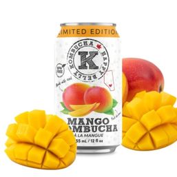 Happy Belly Kombucha Mango Kombucha
