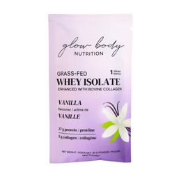 Glow Body Nutrition Whey Isolate Enhanced - Bovine Collagen Vanilla