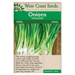 West Coast Seeds Seeds - Eiffel Scallion