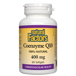 Natural Factors Coenzyme Q10 - 400 mg