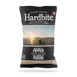 Hardbite Handcrafted-Style Chips - Sea Salt & Pepper