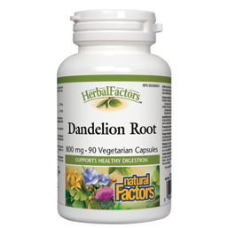 Natural Factors HerbalFactors Dandelion Root - 800 mg