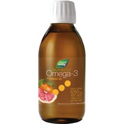 Nature's Way Nutrasea - Omega-3 - Grapefruit Tangerine 1,000 IU Vit D, 1,250 mg EPA + DHA