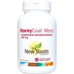 New Roots Herbal Horny Goat Weed - 500 mg