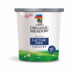 Organic Meadow Yogurt - Lactose Free Plain 2%