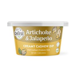 Nuts for Cheese Artichoke and Jalapeno Cashew Dip