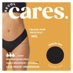 Revol Cares Bikini Brief Black M/L
