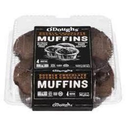 O'Doughs Double Chocolate Muffins 4 Pk