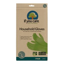If You Care Latex Household Gloves Large