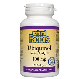Natural Factors Ubiquinol Active CoQ10 - 100 mg