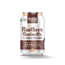 Wild Tea Kombucha Root Beer With Ginger