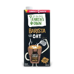 Earth's Own Fortified Gluten-Free Oat Beverage - Barista Edition