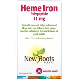 New Roots Herbal Heme Iron - 11 mg