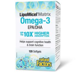 Natural Factors LipoMicel Matrix Omega-3