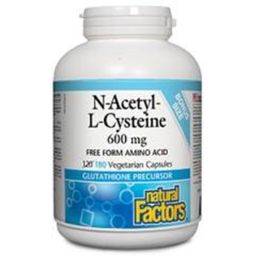 Natural Factors N-Acetyl-L-Cysteine - 600 mg