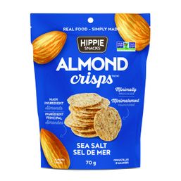 Hippie Snacks Almond Crisps - Sea Salt