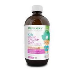 Organika Kids Calcium Plus with Vitamin D3 and K2
