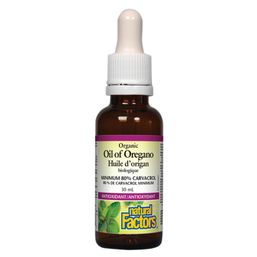 Natural Factors Organic Oil Of Oregano