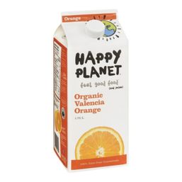 Happy Planet Fresh Juice - Organic Valencia Orange