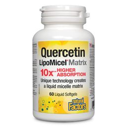 Natural Factors Lipomicel Quercetin - 250mg