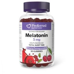 Preferred Nutrition Melatonin 5 mg Vegan Gummies