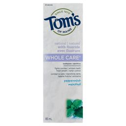 Tom's of Maine Toothpaste - Wholecare Peppermint
