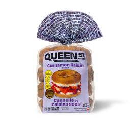 Queen Street Bakery Superfood Bagels - Cinnamon Raisin