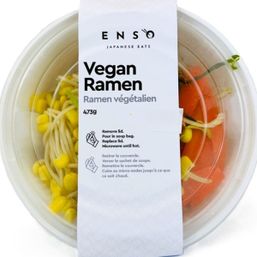 ENSO JAPANESE EATS INC. Vegetarian Shoyu Ramen