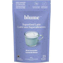 Blume Blue Lavender Superfood Latte Powder