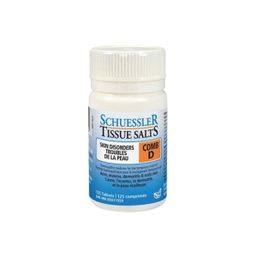 Martin & Pleasance Schuessler Tissue Salts Skin Disorders Comb D