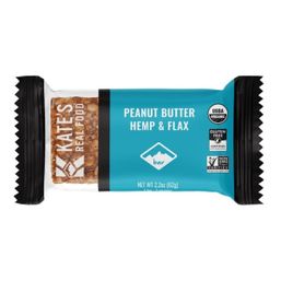 Kate's Real Food Peanut Butter Hemp Flax Bar