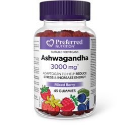 Preferred Nutrition Ashwagandha 3000mg Vegan Gummies